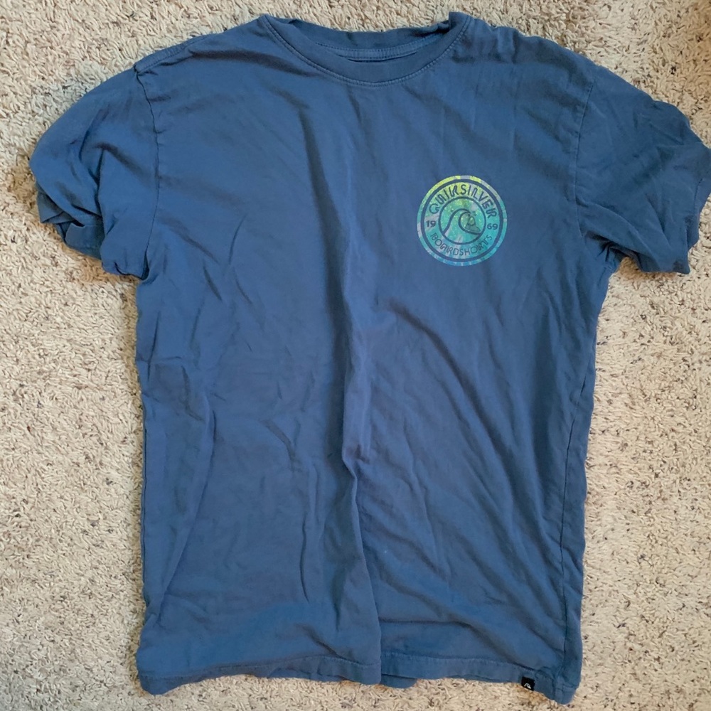 blue quicksilver tshirt